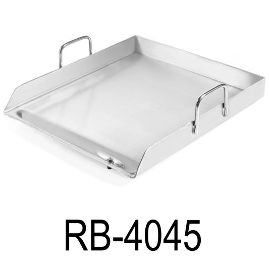 40x45cm Stainless Steel Taco Pan - Plancha