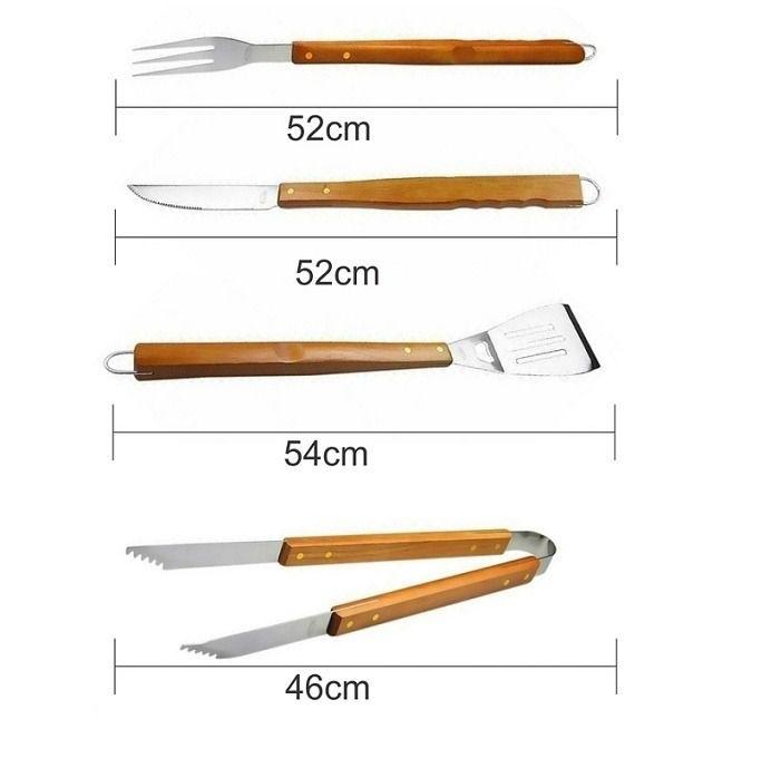 4 PC Grill BBQ Utensil Set