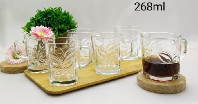 6 PC Butterfly Cup
