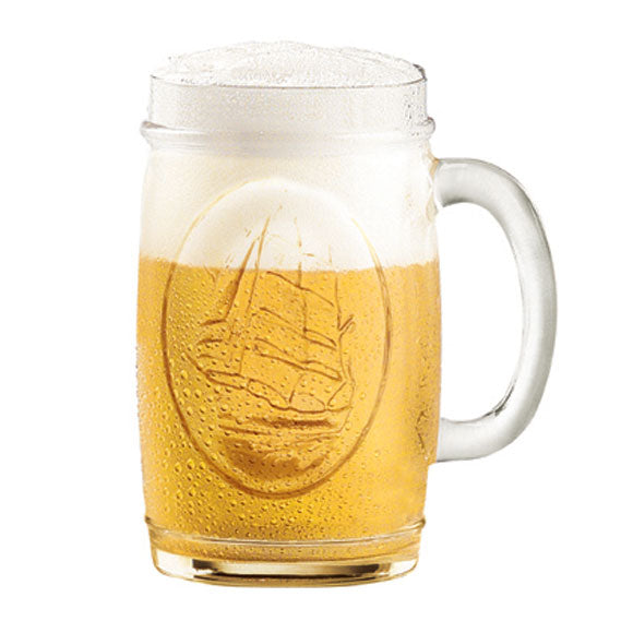 6 PC 10.5 Oz Cristar Jarro Cervecero Glasses