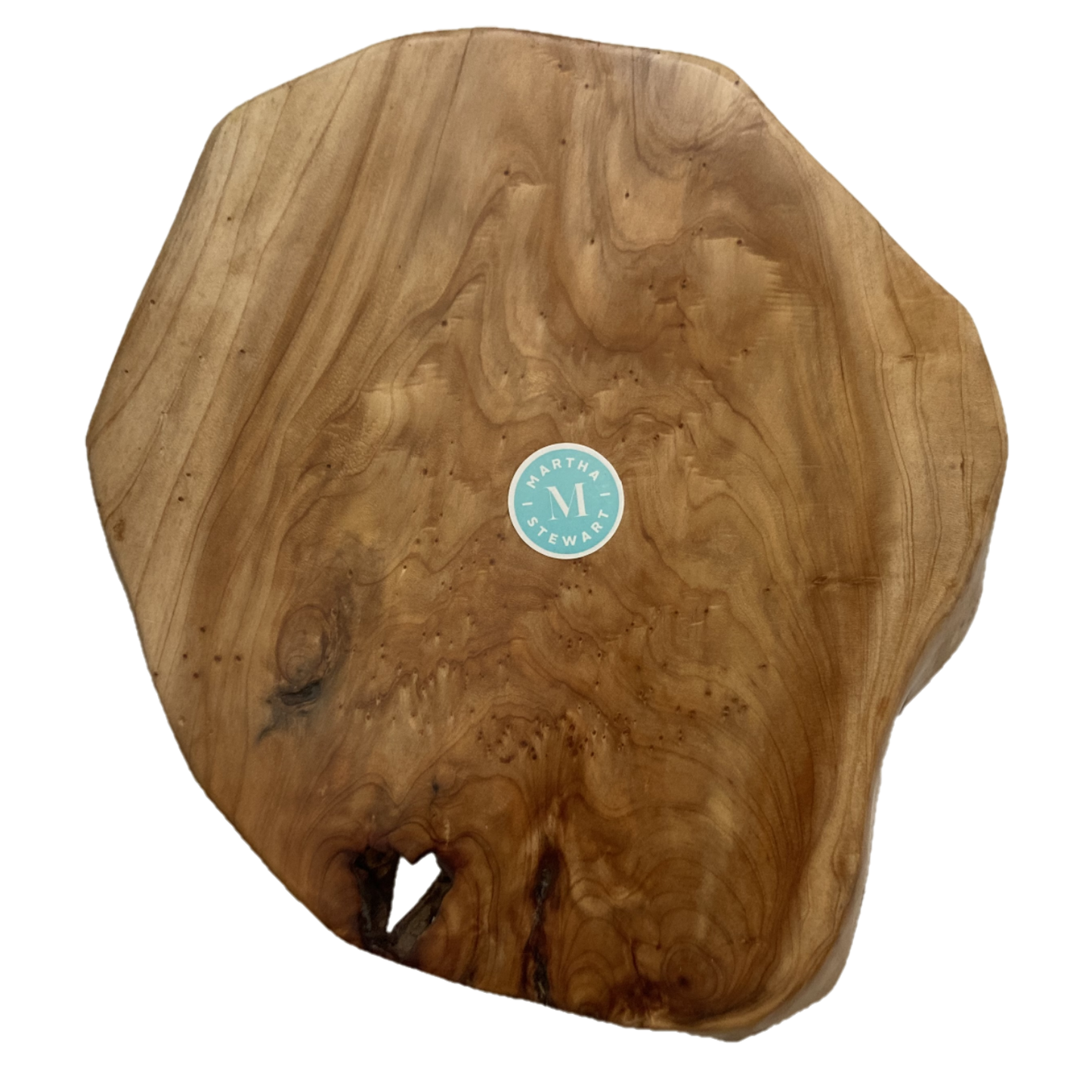 Martha Stewart Wood Fir Root Elevated Server