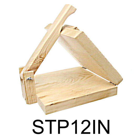 12" Square Wooden Tortilla Press