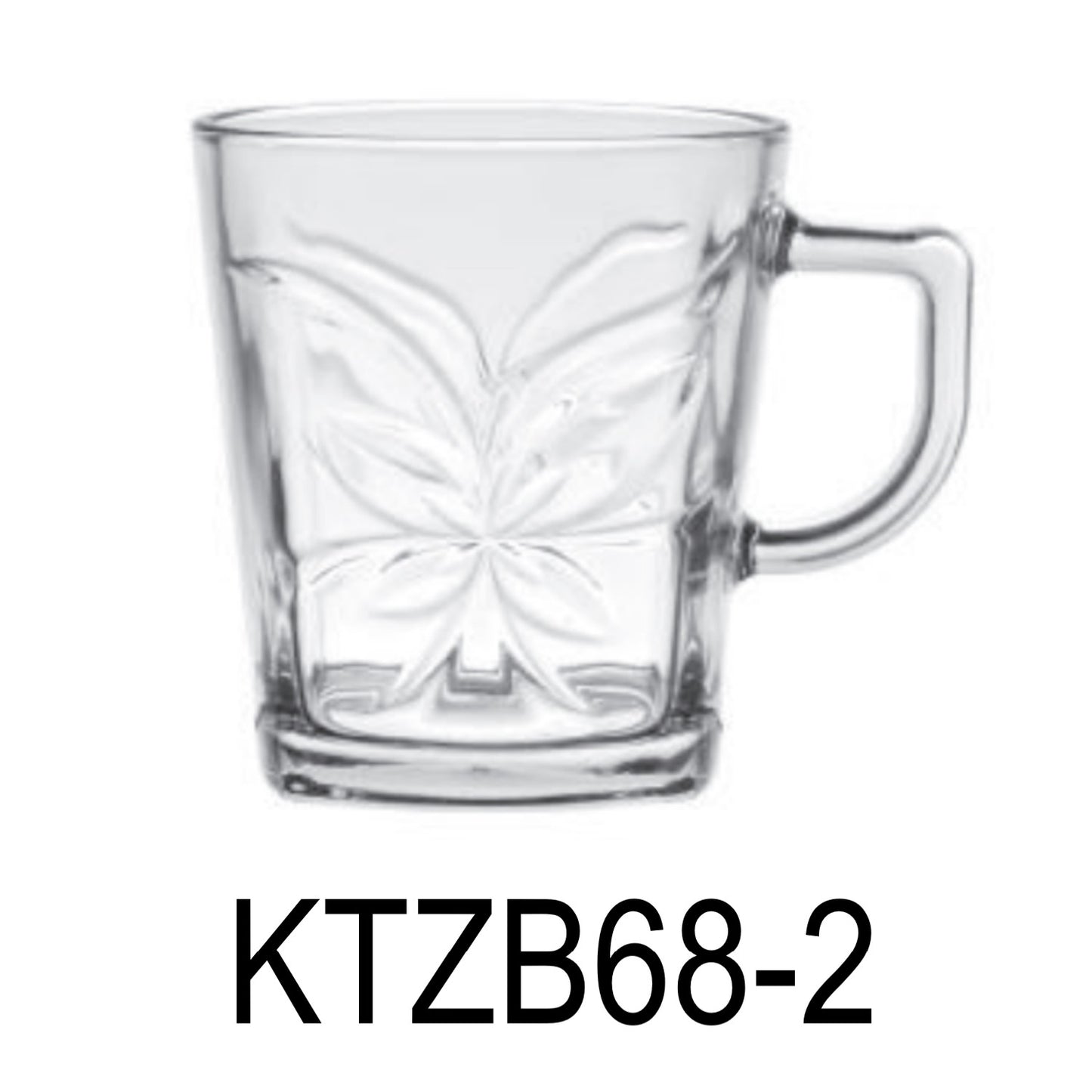 6 PC Butterfly Cup