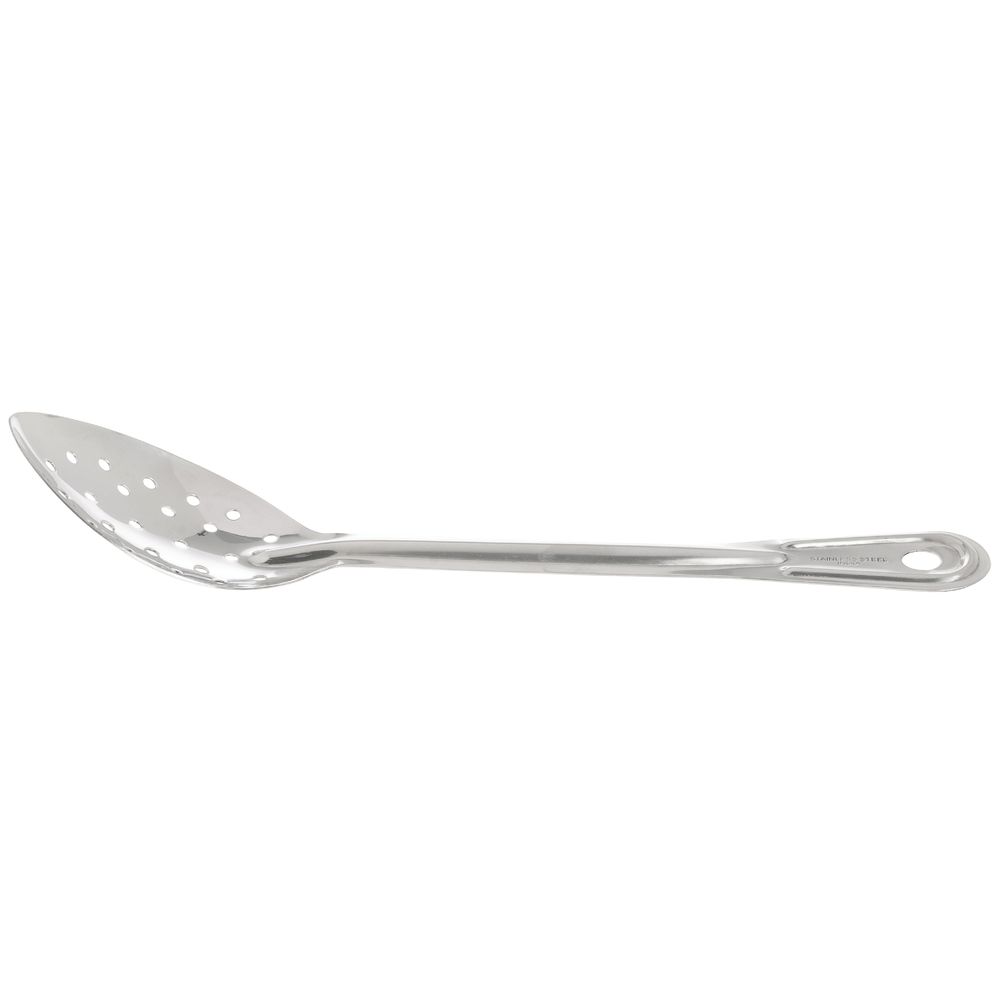 18" Stainless Steel Perforated Basting Spoon
