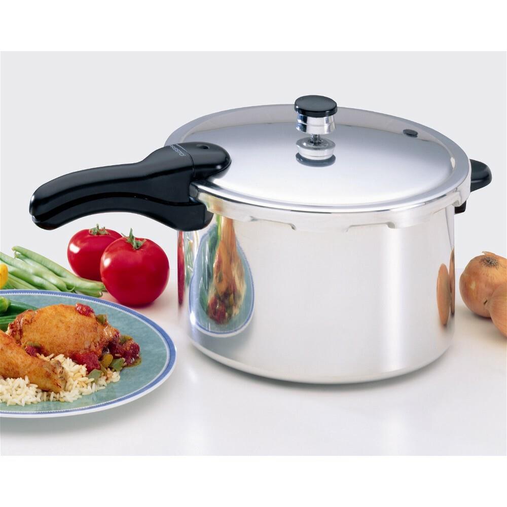8 QT Aluminum Presto Pressure Cooker