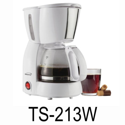 4 Cups Brentwood Coffee Maker Cafeteria