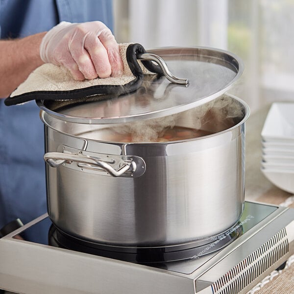 24 QT Stainless Steel Induction 18/10 Stockpot