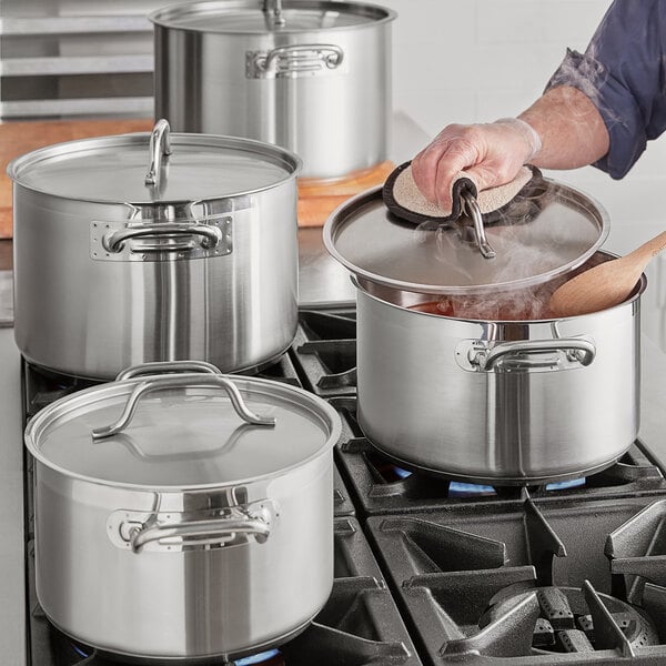 24 QT Stainless Steel Induction 18/10 Stockpot