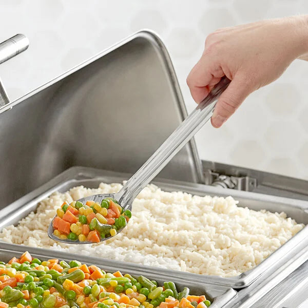 18" Stainless Steel Perforated Basting Spoon