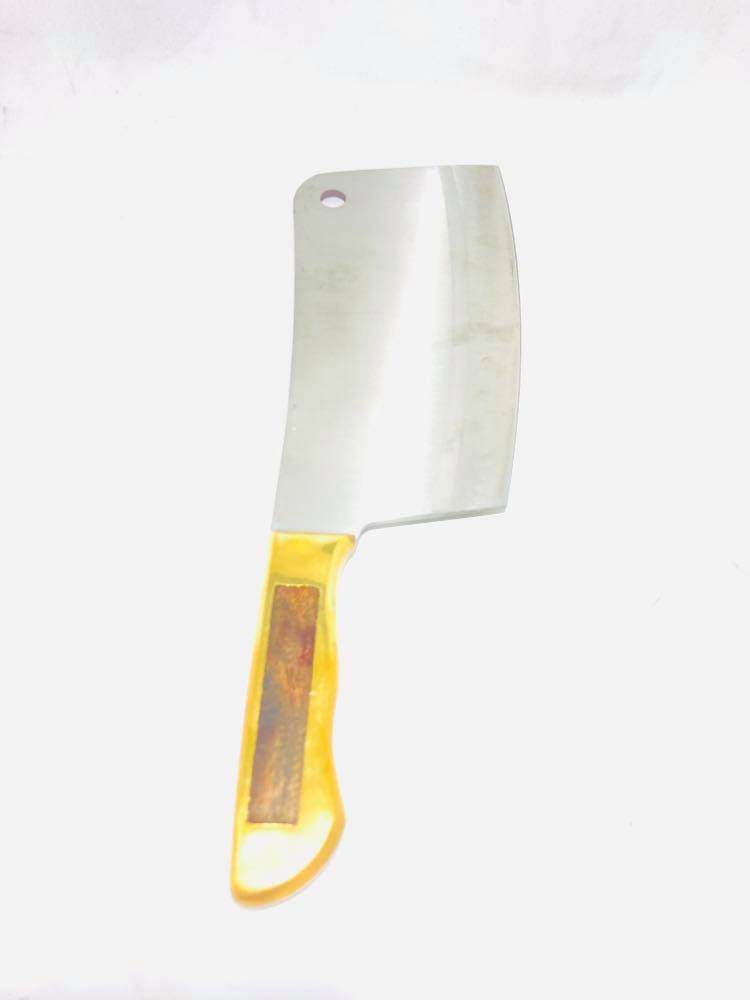 Chopper Chinese Boning Knife With Golden Handle