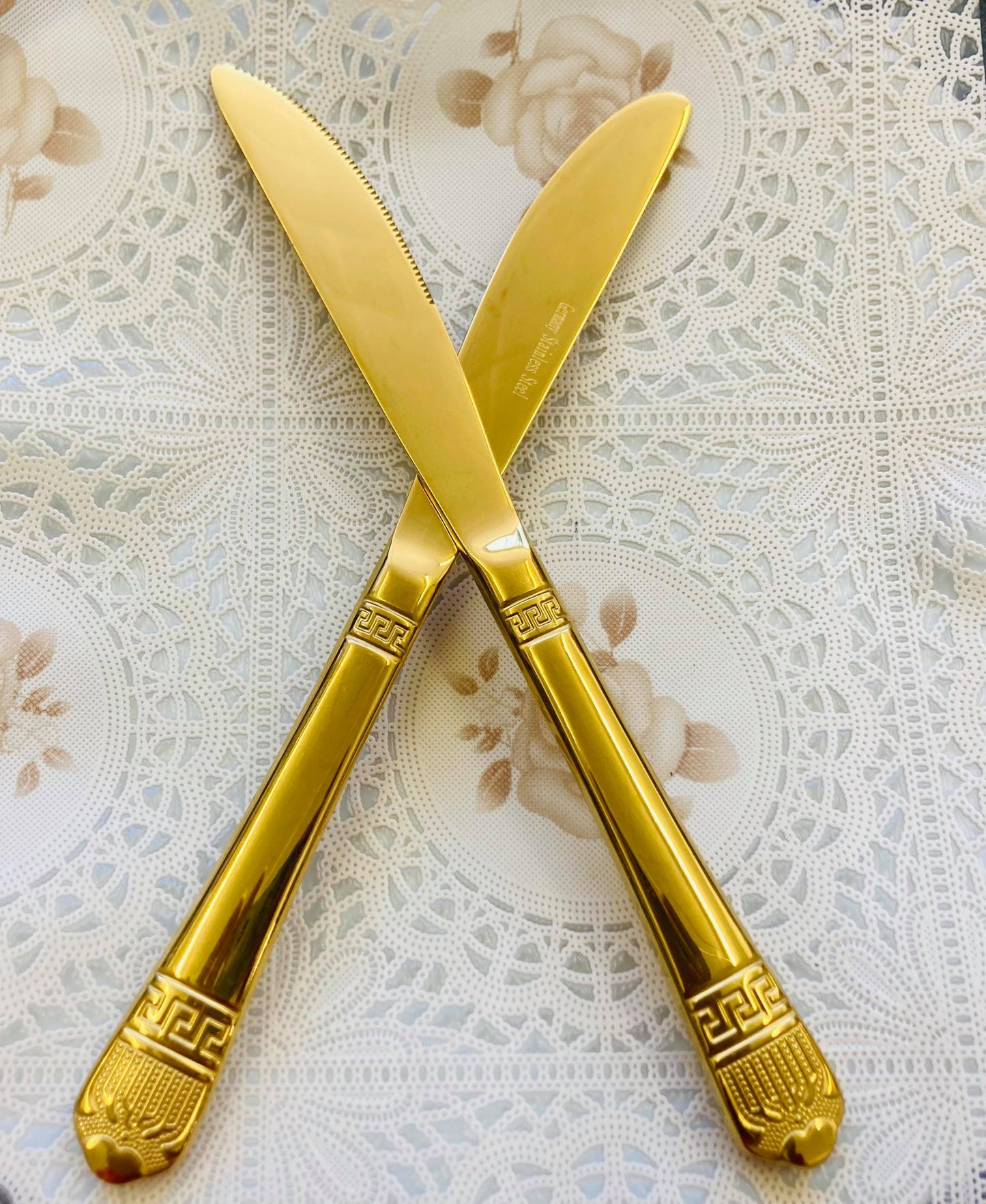 12 PC Royal Design Dinner Knife Set