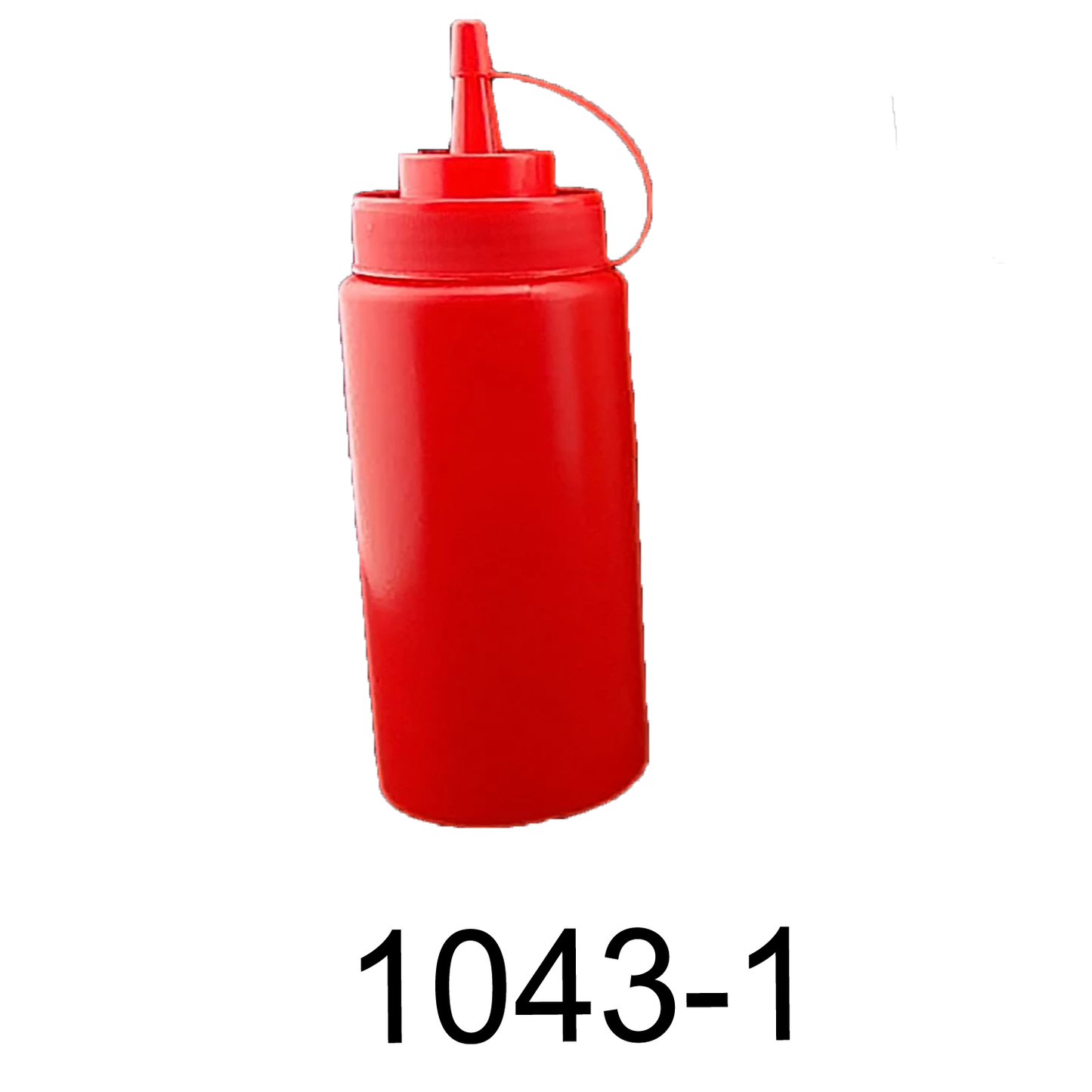 5 PC Pack 24 Oz Bottle- Red 1 Pump