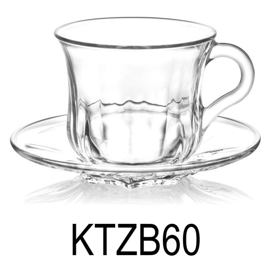 12 PC Classic Glass Cup Set