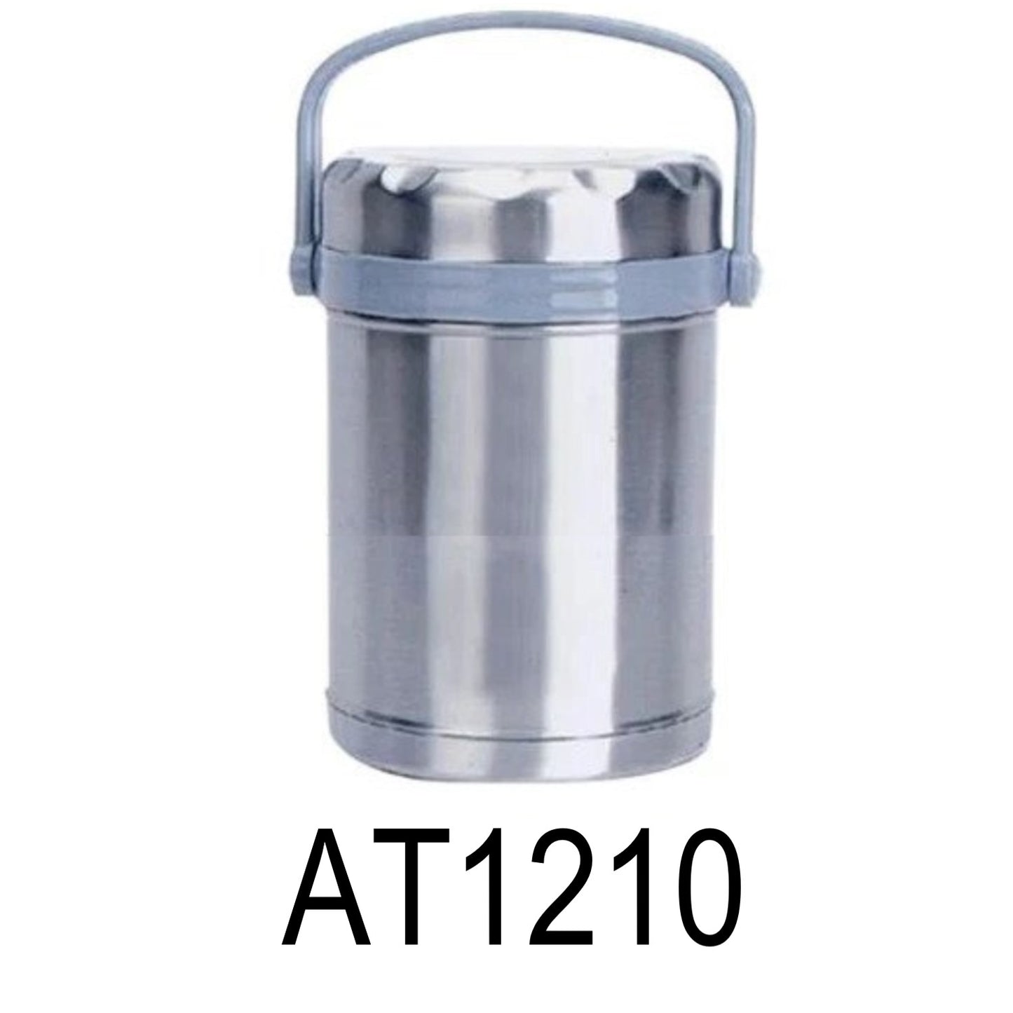 2 Containers Stainless Steel Thermal Pot