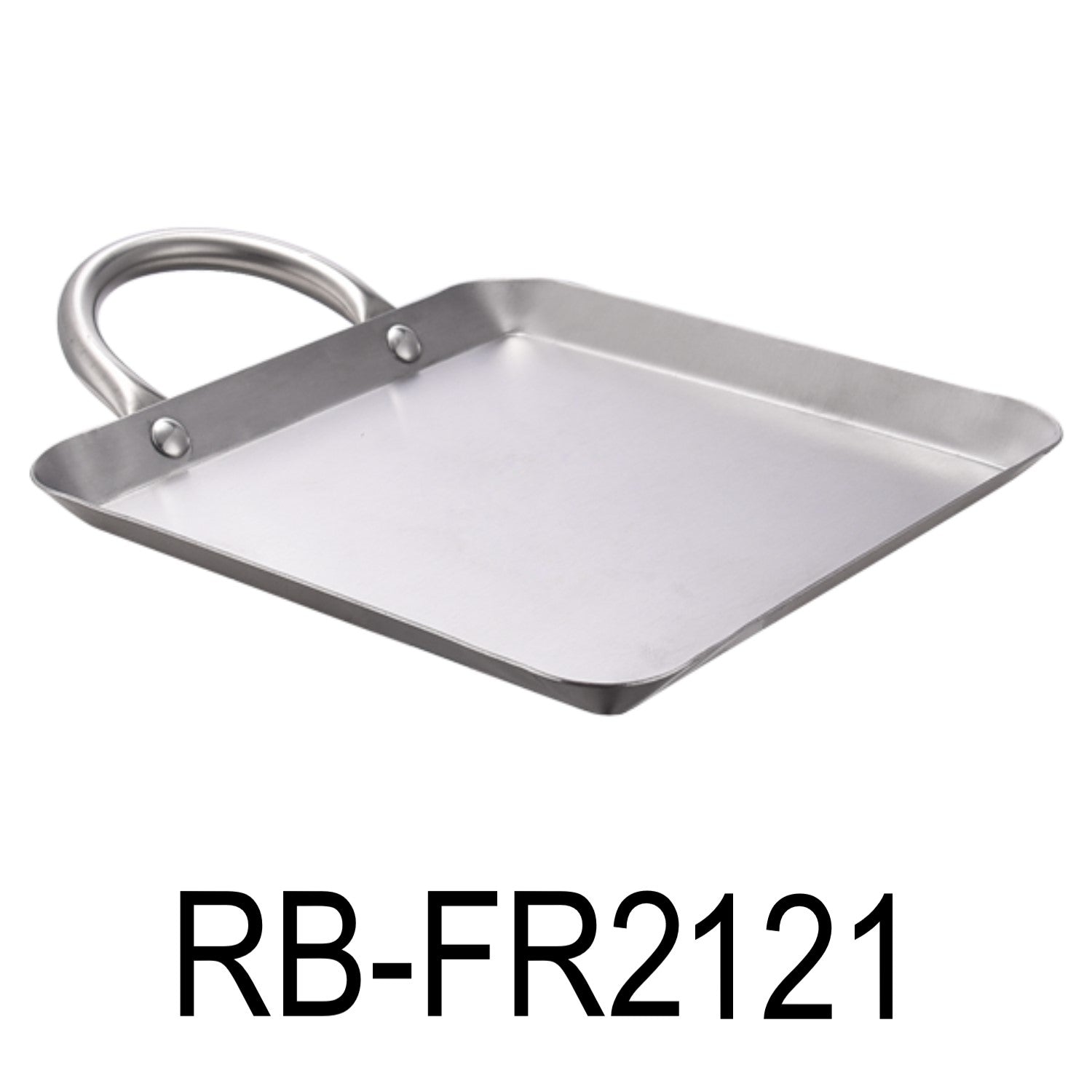 Stainless Steel Flat Square Fry Pan Comal – R B Import
