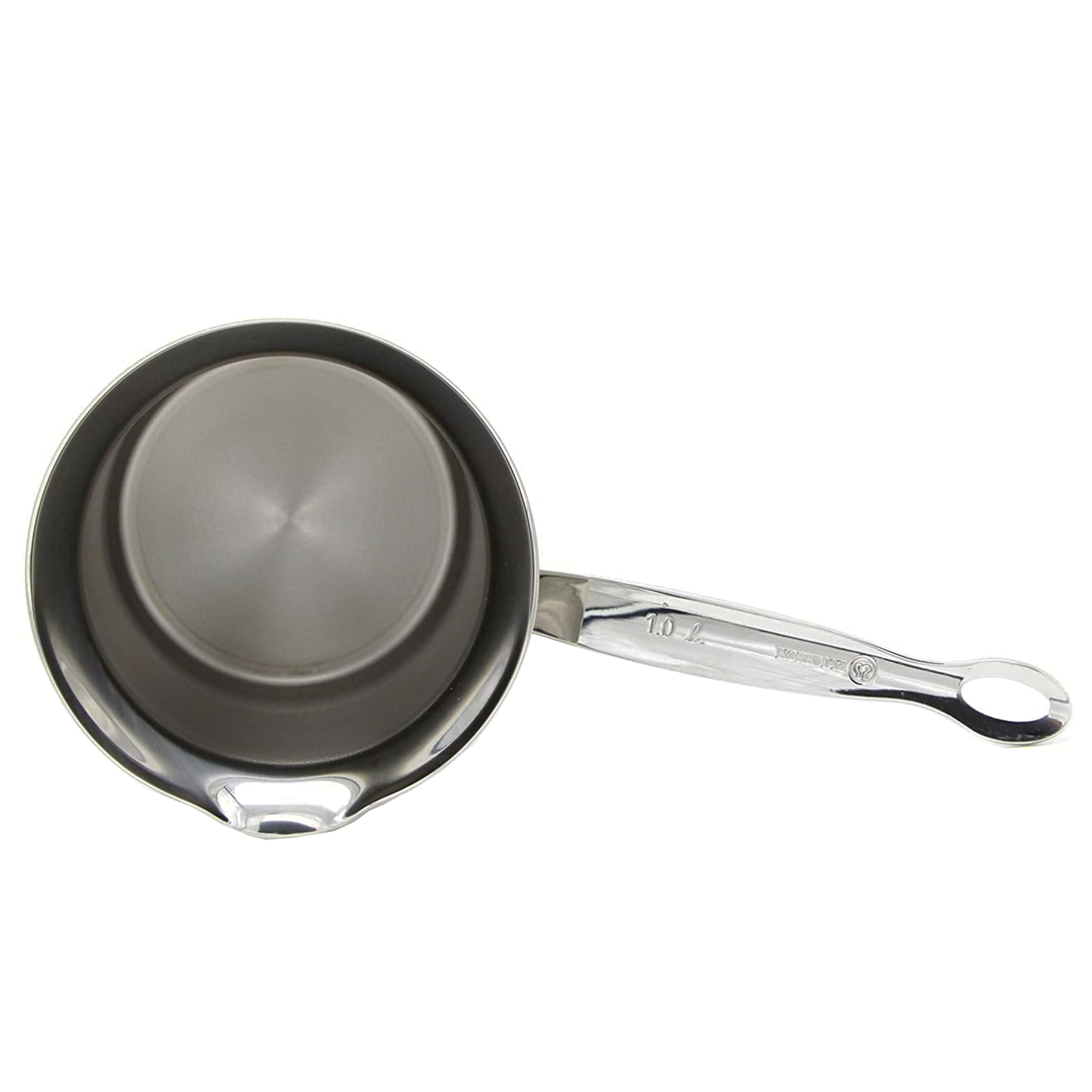 1L Stainless Steel Turkish Coffee & Milk Pot