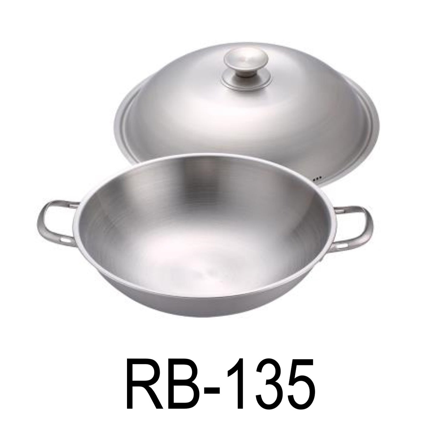 13.5" Stainless Steel Soup Pot With Lid & Steamer Rack
