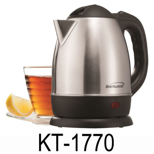 Brentwood Stainless Steel Cordless Electric Kettle