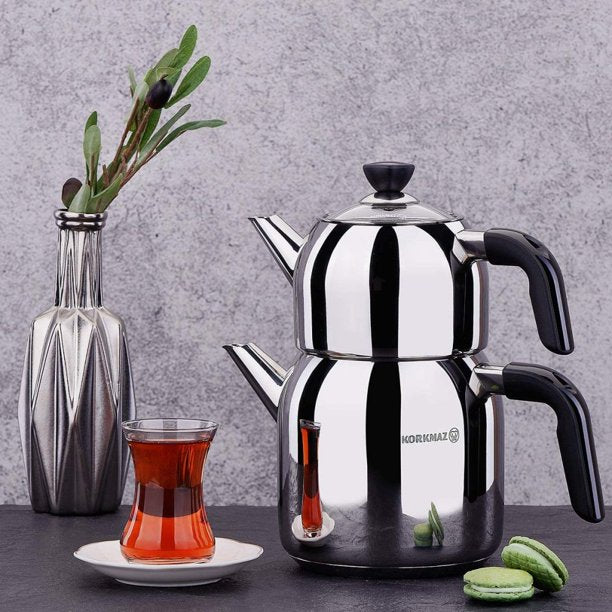 3 L Kappa Stainless Steel Tea Pot Set