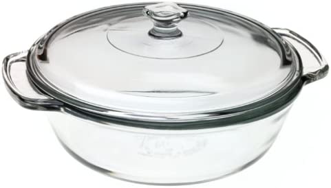 2 QT Glass Casserole Dish