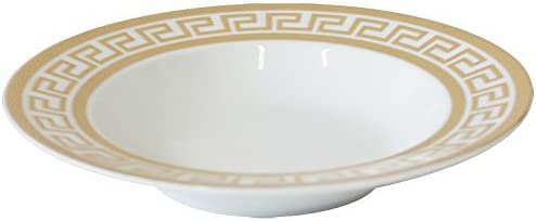 20 PC Greek Design Gold Dinner Set