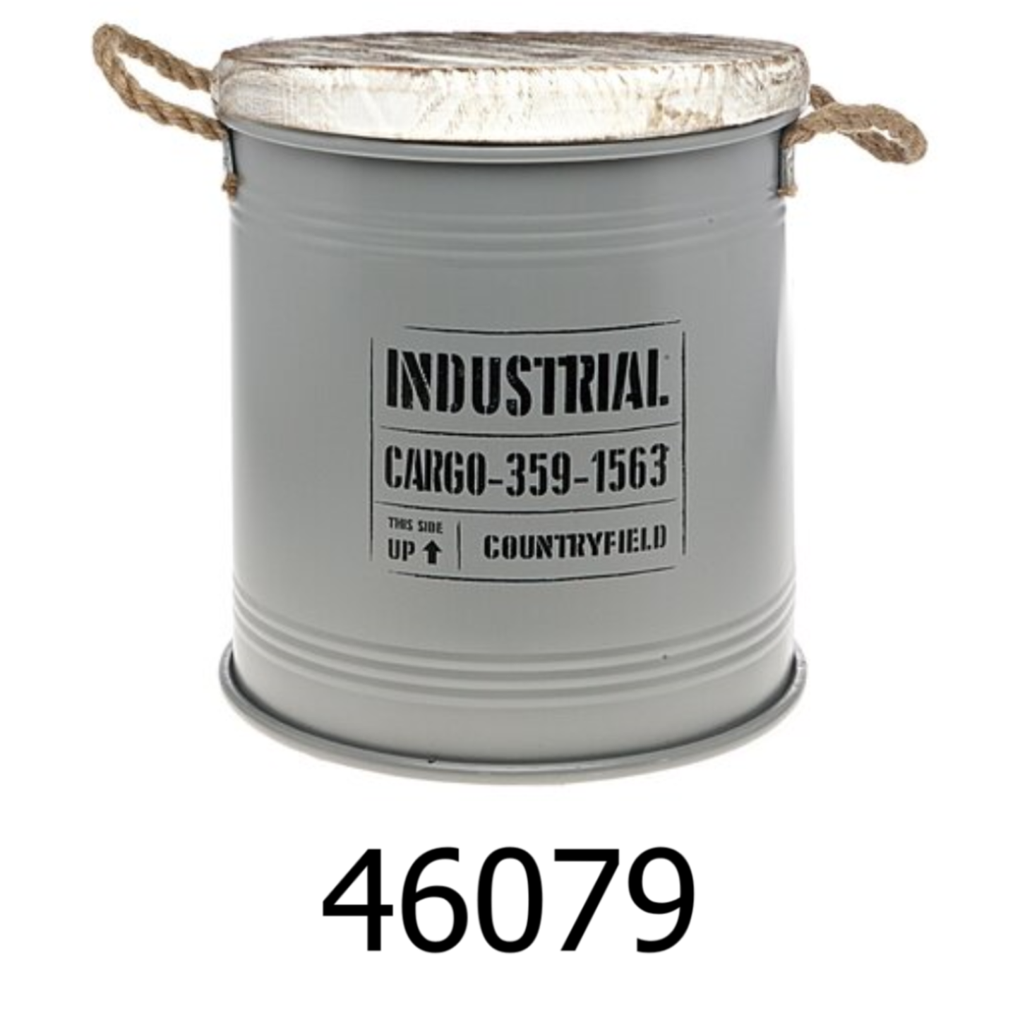 24.65 QT Metal Kitchen Canister