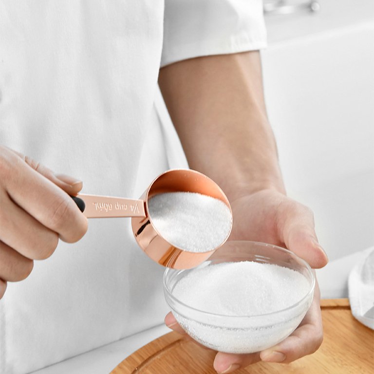 5 PC Rose Gold Measuring Cup