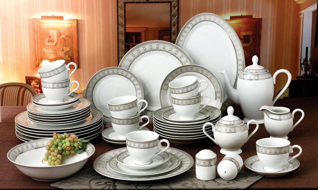 49 PC Royal British Silver Dinner Set