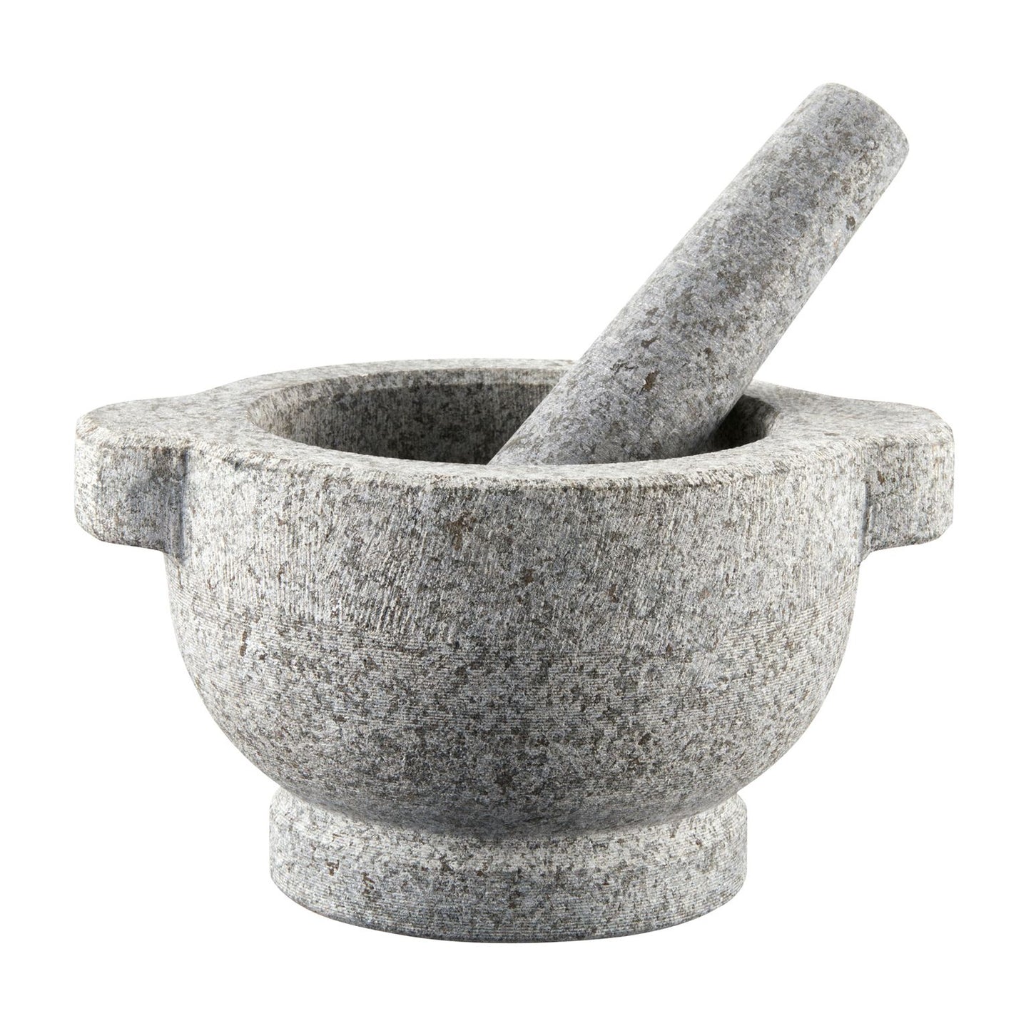 5" Granite Mortar & Pestle With Handle