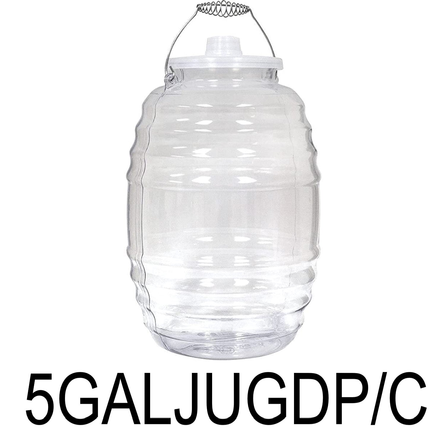 5 GAL Plastic Jug Water Dispenser with Handle & Lid – R & B Import
