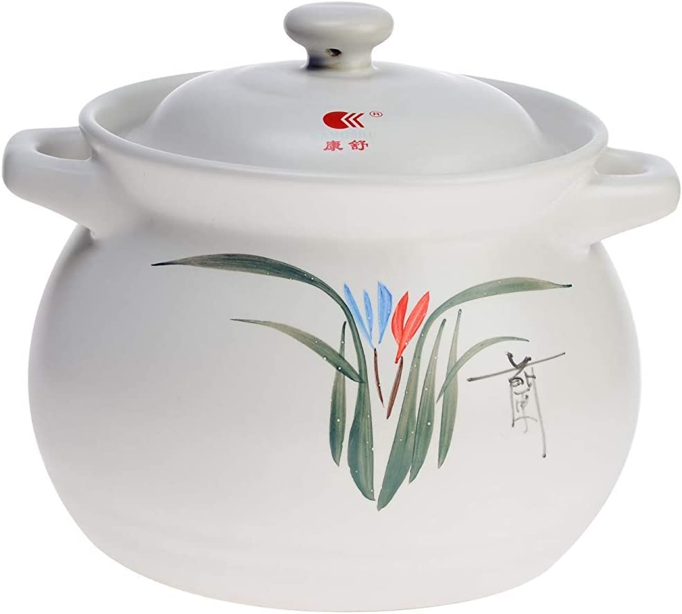 5.3L Kangshu Ceramic Heat Resistant Stock Pot