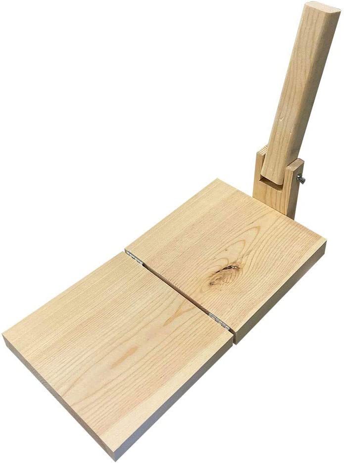 7" Square Wooden Tortilla Press