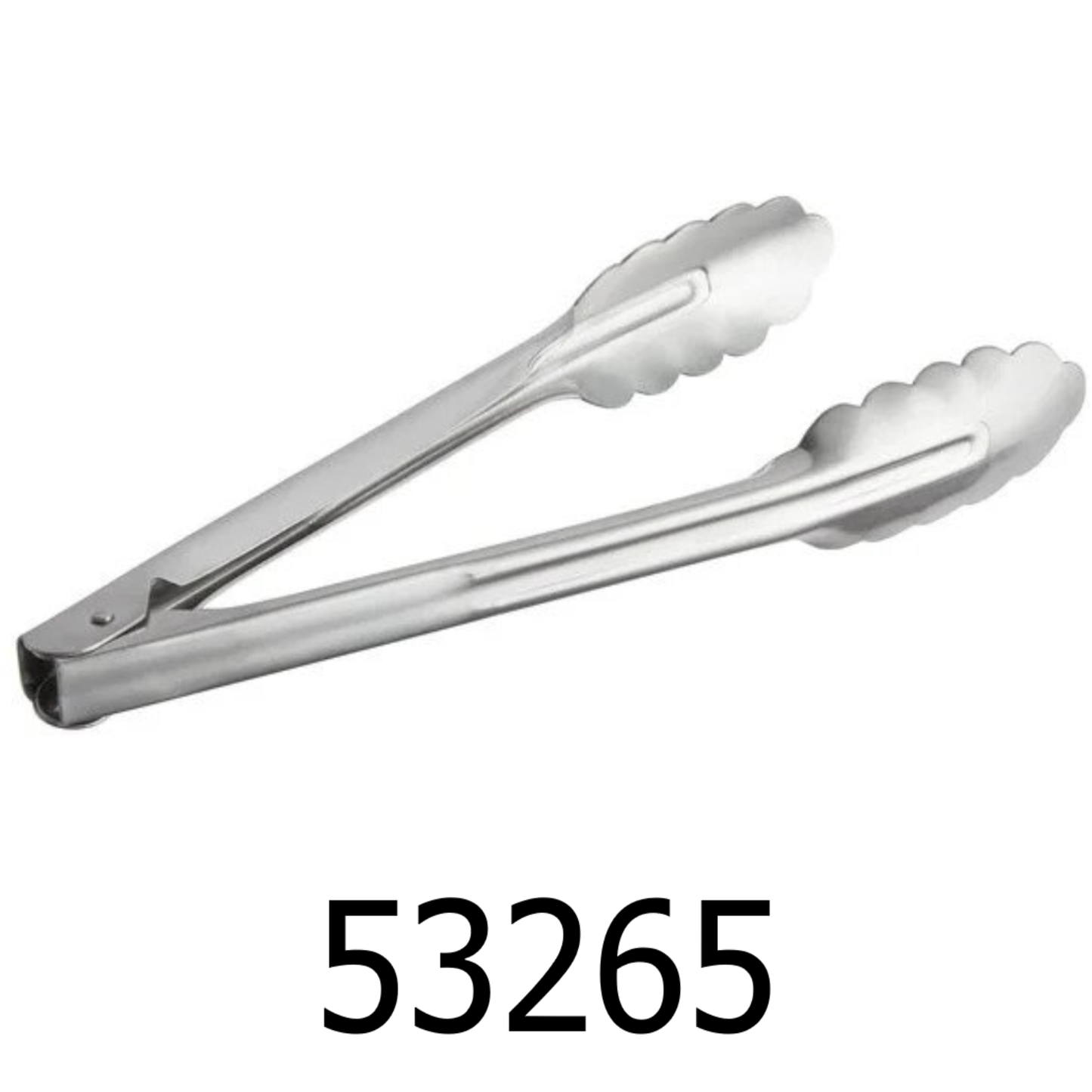 9" Heavy Duty Stainless Steel Utility Tongs