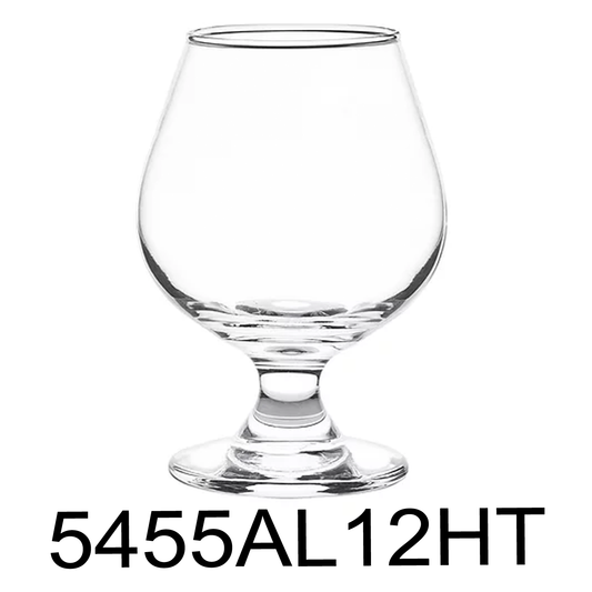 6 PC 11.5 Oz Cristar Brandy Goblet Glasses