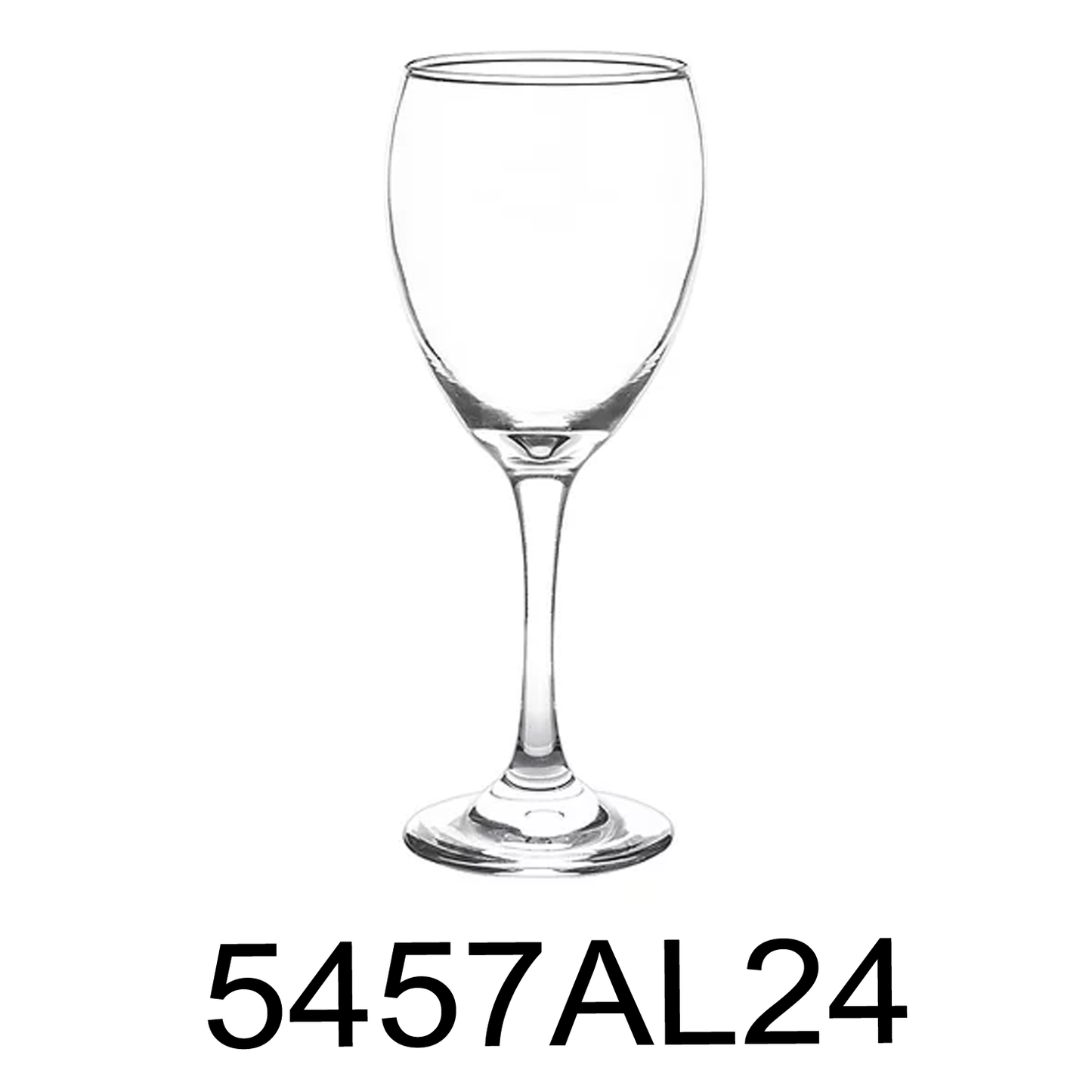 6 PC 10 Oz Cristar COPA Versalles Wine Glasses