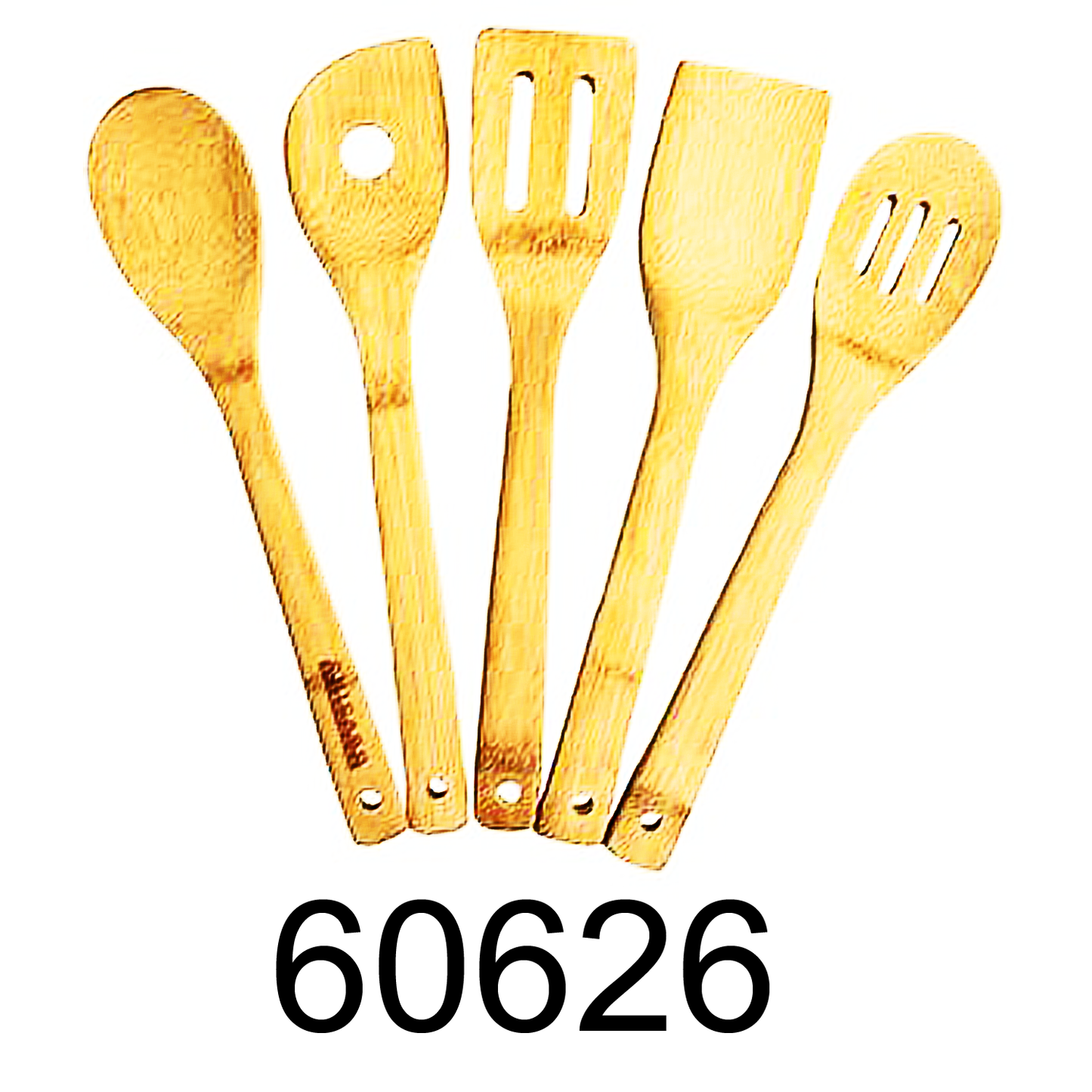 5 PC Bamboo Kitchen Utensil Set