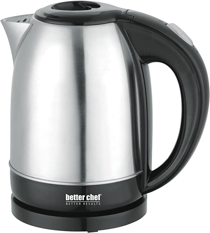 Better Chef Stainless Steel Cordless Electric Kettle