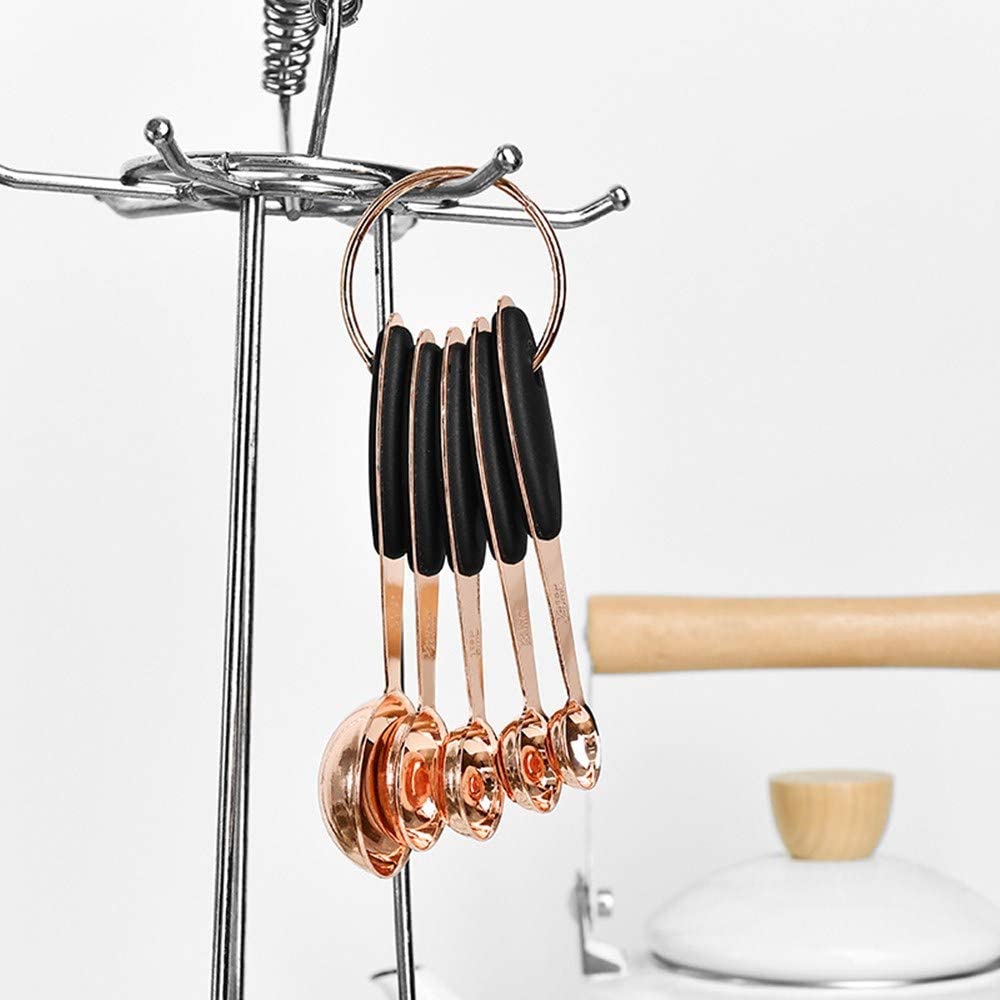 5 PC Rose Gold Measuring Spoon