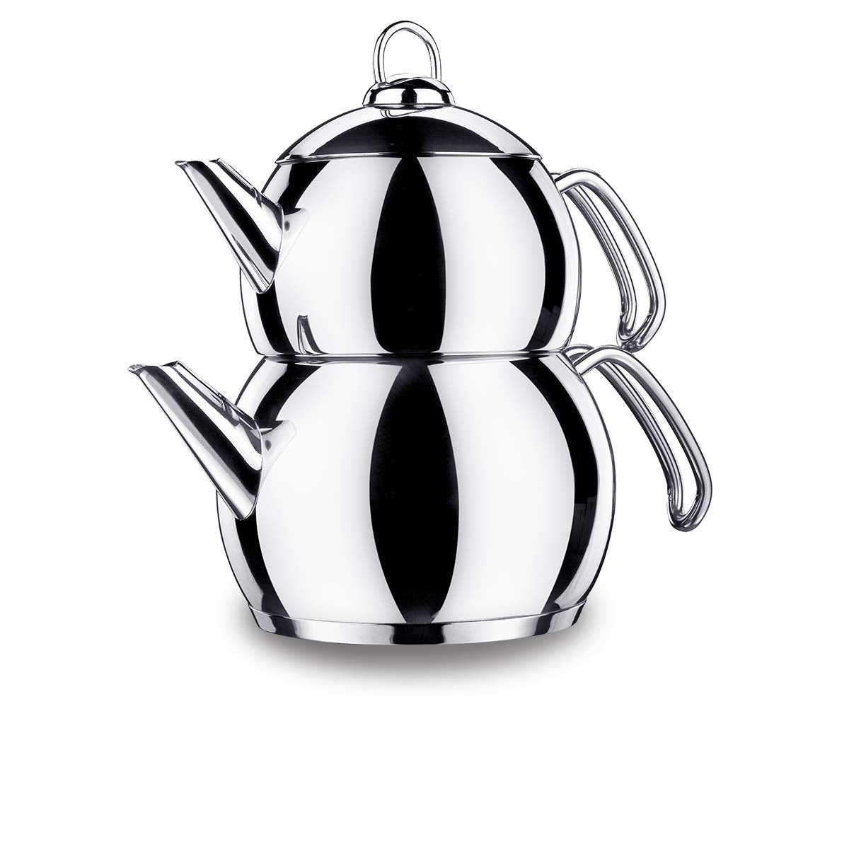 1.1L & 2.0L Korkmaz Tombik Teapot Set