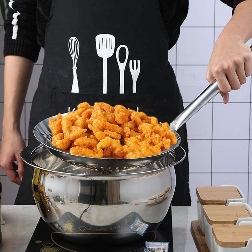 28cm Deep Fryer Stainless Steel Skimmer