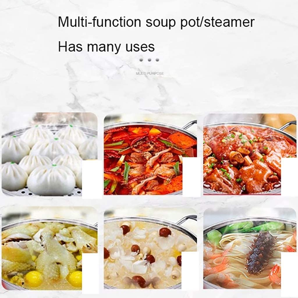 4 PC 26cm Super Double Capsulated Bottom Steamer