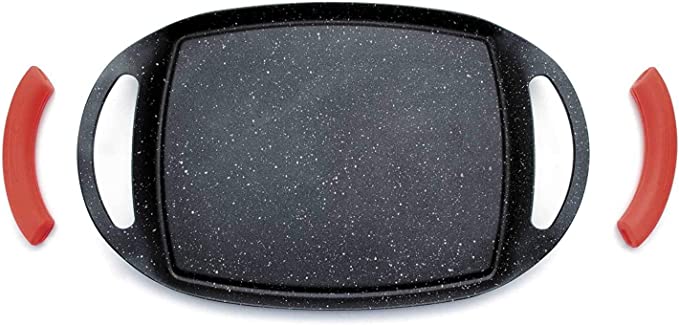 47cm Non-Stick Griddle Cast Marble