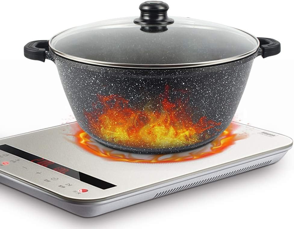 44cm Marble Dutch Oven Non-Stick High Quality