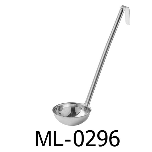 6 Oz Stainless Steel Ladle With Curve Handle