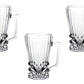 6 PC Royal Clear Tea Cup Set
