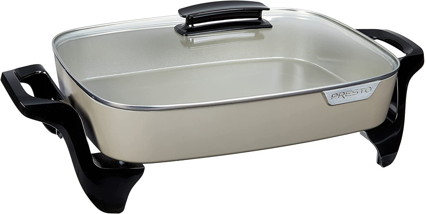 16" Presto Electric Skillet with Glass Cover