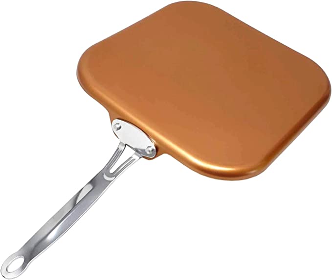 11" Square Copper Pan