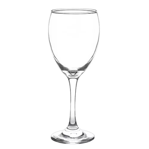6 PC 10 Oz Cristar COPA Versalles Wine Glasses