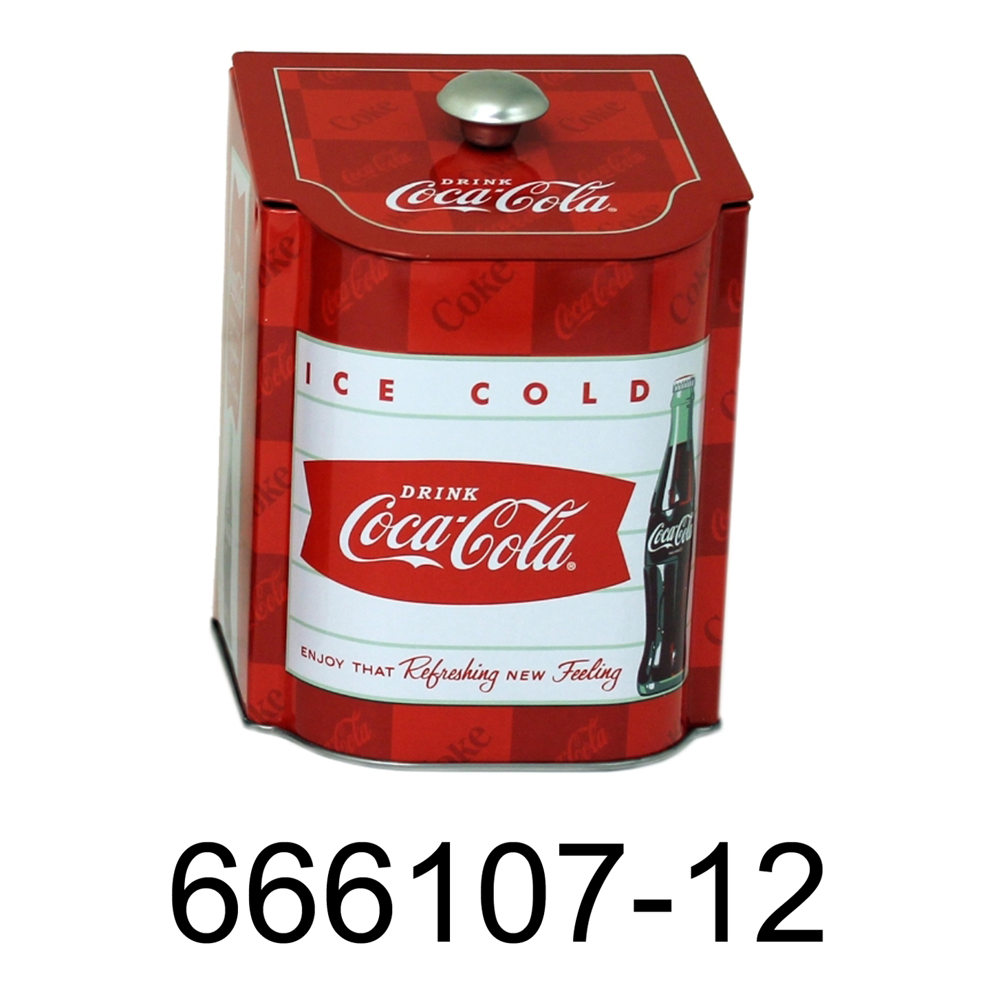 Coca Cola Slope Lid Tea Caddy