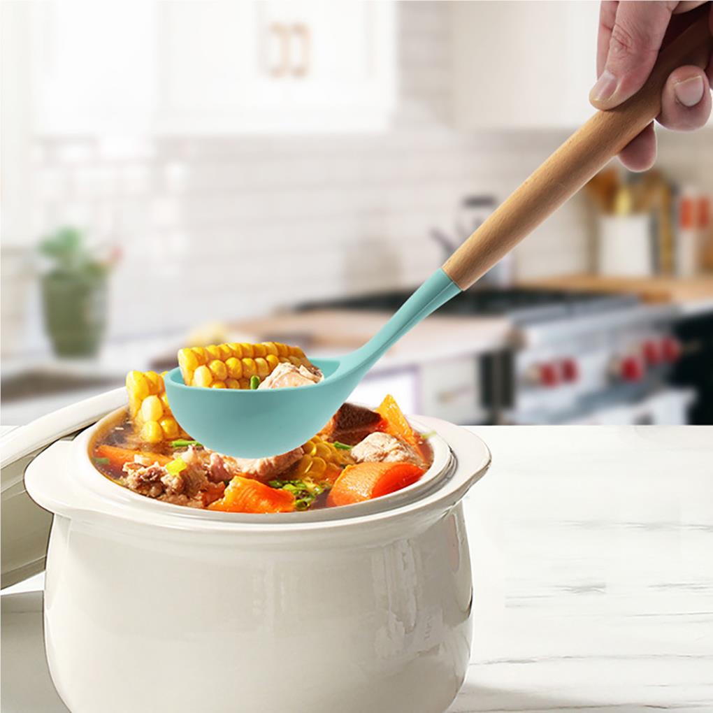 12 PC Green Silicone Utensil Set With Storage Box